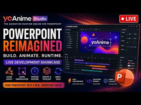 Building the Future of PowerPoint Animation | yoAnime Studio LIVE Development Showcase