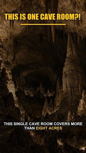 The Cave Room as Large as Six Football Fields ⚡