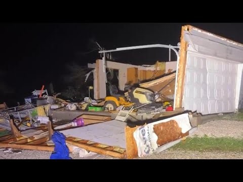 Severe weather slams multiple states: "Somebody is inside the tornado"