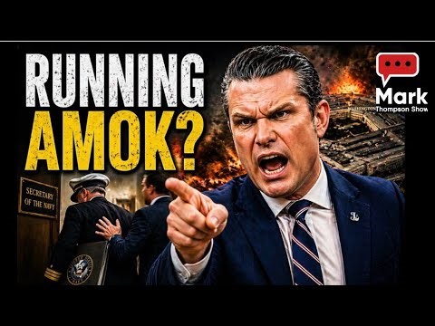 High Stakes Pentagon Tension: Hegseth Fires U.S. Navy Chief During War and Port Blockade 4/23/26