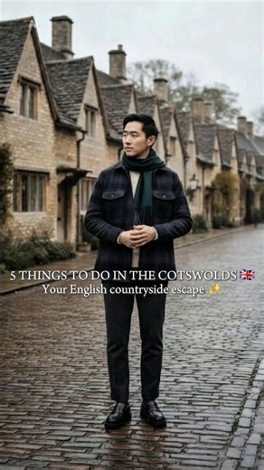 5 Things to Do in the Cotswolds 🇬🇧🍂 | English Countryside Escape #Shorts