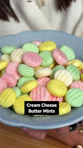 Delicious Cream Cheese Butter Mints for Spring