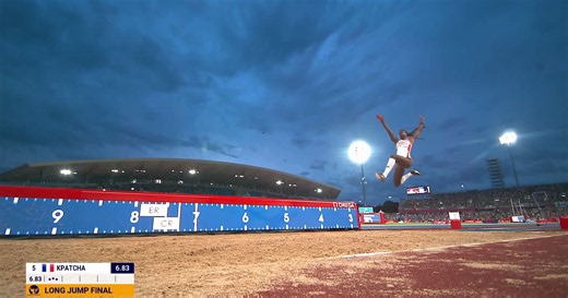 Championnats d'Europe 2026 - Deux centimètres de plus, et son saut en bronze lui donnait l'or : les 6,98 m de Hilary Kpatcha en vidéo