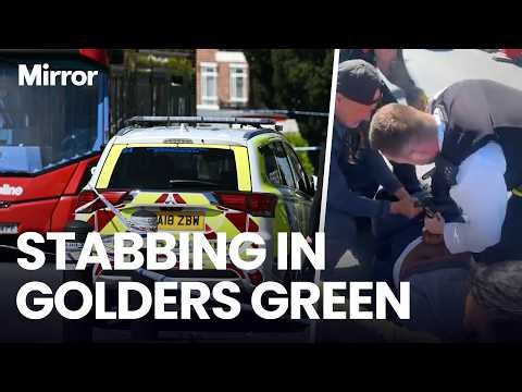 Two Jewish men ‘seriously injured’ after HORROR knife attack in Golders Green