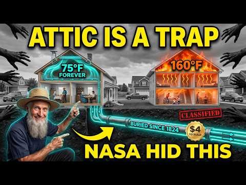 Your Attic Is Cooking You Alive — The Amish Fixed This 200 Years Ago for $4