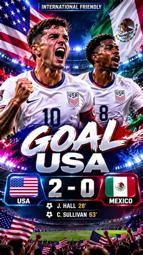 USA DESTROYS Mexico 3-0! 🇺🇸🔥 Sullivan Makes USMNT History | USA vs Mexico 2026