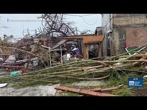 Thousands without power, water in Northern Marianas, Guam after Super Typhoon Sinlaku