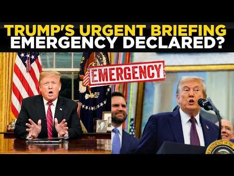 US NEWS Live: Trump Just Called An Urgent Briefing, Will He Declare A State Of Emergency Tonight?