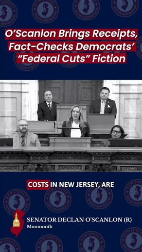 💰 Trenton Democrats have spun a narrative that “federal cuts” are driving New Jersey's budget problems.Their own budget says otherwise—projecting nearly $1 billion MORE in federal aid than the previous fiscal year. @DeclanOScanlon