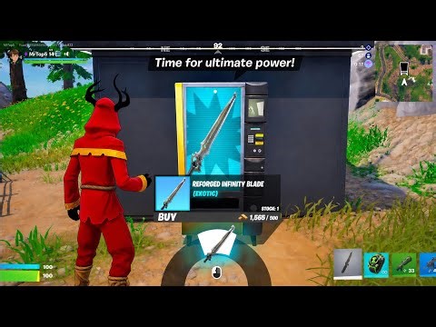 Trolling With NEW Reforged INFINITY BLADE!