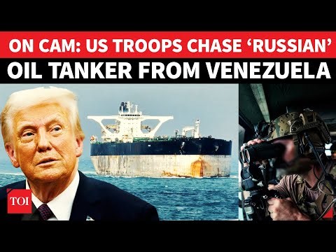 Trump ANGERS Putin: UNSEEN Footage Of US Warship Chasing ‘Russian’ Oil Tanker Near Venezuela
