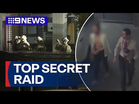 Sydney man charged over alleged shooting plot after house raid | 9 News Australia