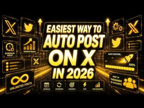 How To Auto Post On X 2026 | How To Auto Post On Twitter | X Auto Post Bot | Tool Auto Post Twitter