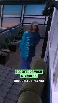 Dee offers Yash a bribe! (He could buy a lot of Chipotle with that money.) 🌮🥑 #BB28 #BigBrother