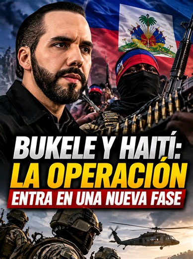🚨 Bukele y Haití: la operación entra en una nueva fase. Mientras El Salvador refuerza la búsqueda con fuerzas especiales, Estados Unidos ofrece su respaldo. Un dato clave: el jefe pandillero que desafió a Bukele también es buscado por el FBI, que ofrece hasta un millón de dólares por información que permita su arresto o condena. #NayibBukele #ElSalvador #Haiti #EstadosUnidos #UltimaHora