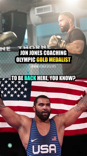 Jon Jones Coaching Gable Steveson is SCARY 😳 #ufc