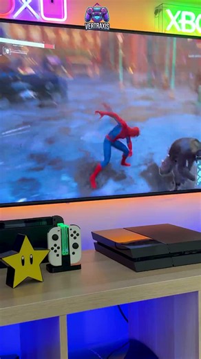Spider man 2018 PS4 Gaming Setup