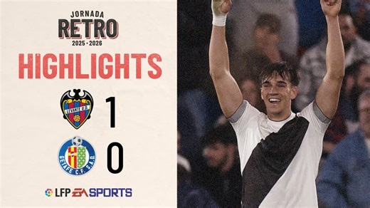 LEVANTE UD 1 - 0 GETAFE CF | RESUMEN LALIGA EA SPORTS