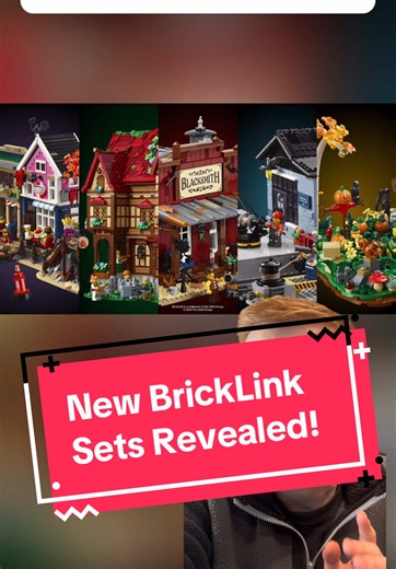 New LEGO BrickLink Sets! #lego #legos #afol | Lego