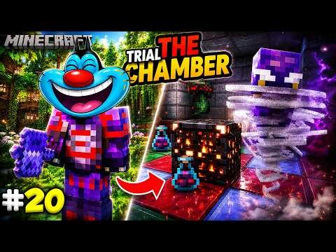 FINDING THE MOST POWERFUL WEAPON IN TRIAL CHAMBER | Minecraft Survival Episode #20