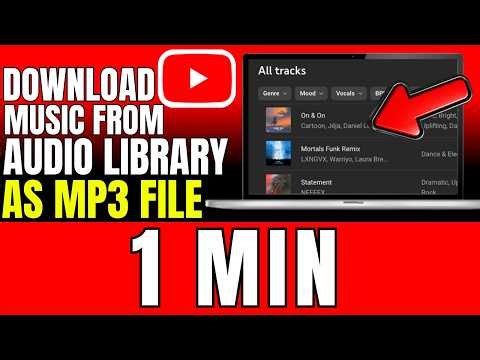 How To Download Music From YouTube Audio Library As MP3 File (2026)
