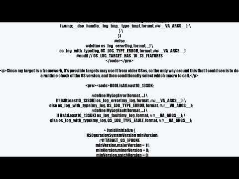 How to call os_log_error from High Sierra (10.13)