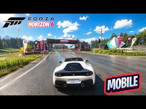 Forza Horizon 6 Mobile Gameplay - Geforce NOW (Android / iOS)