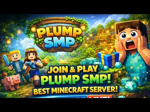Minecraft Public SMP LIVE 🔴 | FREE Redeem Code + Giveaways 💎 | Join Fast!