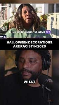 Halloween Decorations Spark Racism Debate