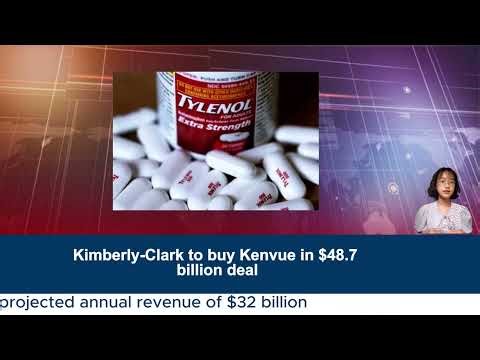 Kimberly Clark to buy Kenvue in $48 7 billion deal