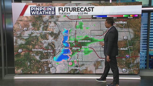 Denver weather: Scattered storms Sunday, much cooler Monday