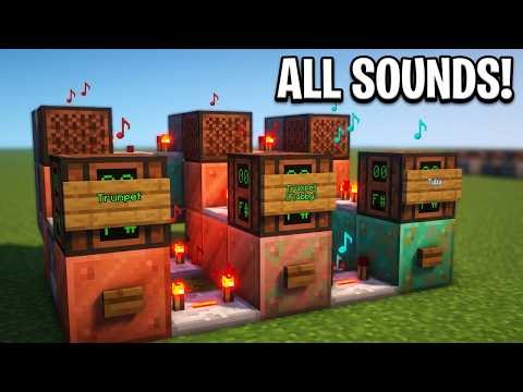 Testing EVERY Note Block Instrument Sound in Minecraft