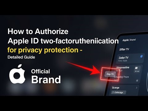 How to authorize Apple ID two-factor authentication for privacy protection - Detailed Guide