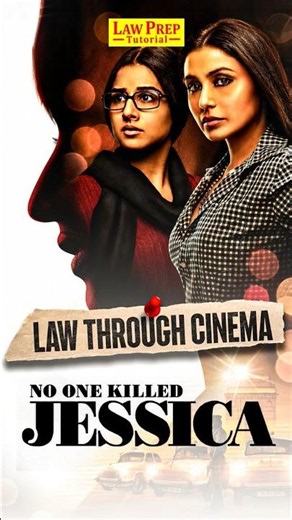 CLAT 2027: Learn Important Laws Through Movies & Web Series ft. No One Killed Jessica | #shorts
