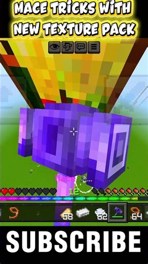 "This NEW Mace Texture Pack is Insane! ⚒️🔥" #minecraft #minecraftshorts