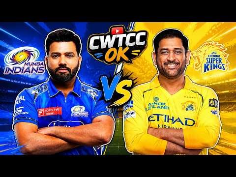 🔴Live Chennai vs Mumbai, Live Match Today | IPL 2026 Live Commentary || Hindi English, MI vs CSK