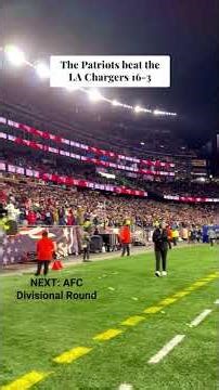New England Patriots beat Los Angeles Chargers 16-3 in AFC Wild Card