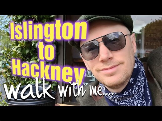 Walk with me while I discuss mayoral elections, Israel & PCR travel tests - Islington to Hackney