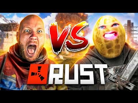 MY FIRST RUST FIGHT VERSUS PEANUT