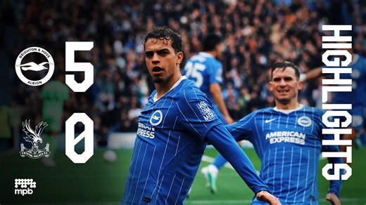 HIGHLIGHTS | Brighton v Crystal Palace | Premier League