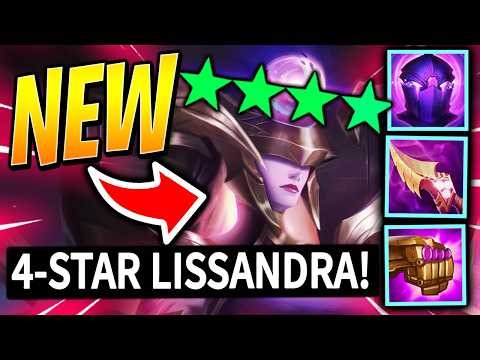 NEW 4-STAR LISSANDRA in TFT SET 17! | Teamfight Tactics Space Gods Comps Gameplay