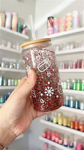 Ready for winter magic? ❄️ We’re showcasing the making of a mesmerizing Snowglobe Tumbler! 🤩