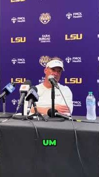 Lane Kiffin WARNS: “If We Don't Screw Games Up, We're Really Hard to Beat!” #LSU