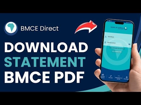 How to Download BMCE Statement PDF !