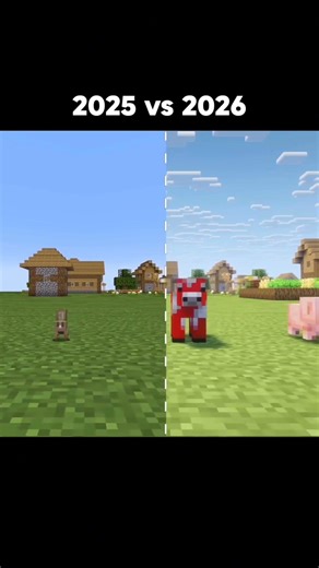 2025 vs 2026 Minecraft Evolution 🔥