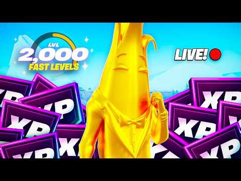 🔴LIVE - UNLOCKING LEVEL 2,000 IN FORTNITE SEASON 2!!