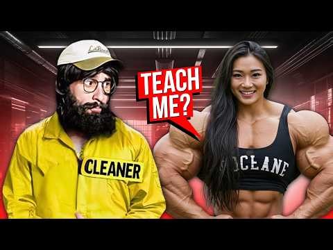 Cleaner DESTROYS bodybuilder’s PR in Second😳 Anatoly GYM PRANK