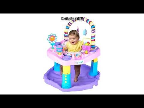 Evenflo Exersaucer Bouncing Activity Saucer Review: Does It Really Help Baby Grow?