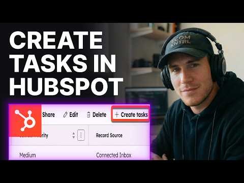 How to Create Tasks Manually in HubSpot (2026) | Step-by-Step