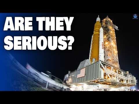 NASA Finally Rolled out SLS Orion to Pad for Testing! Launch to the Moon in Days…